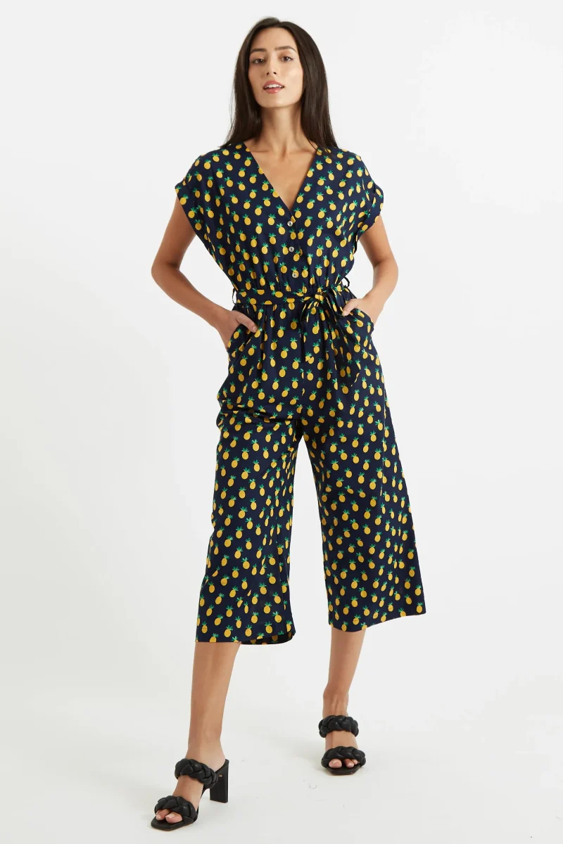 ady pineapple please jumpsuit stylish comfortable scaled