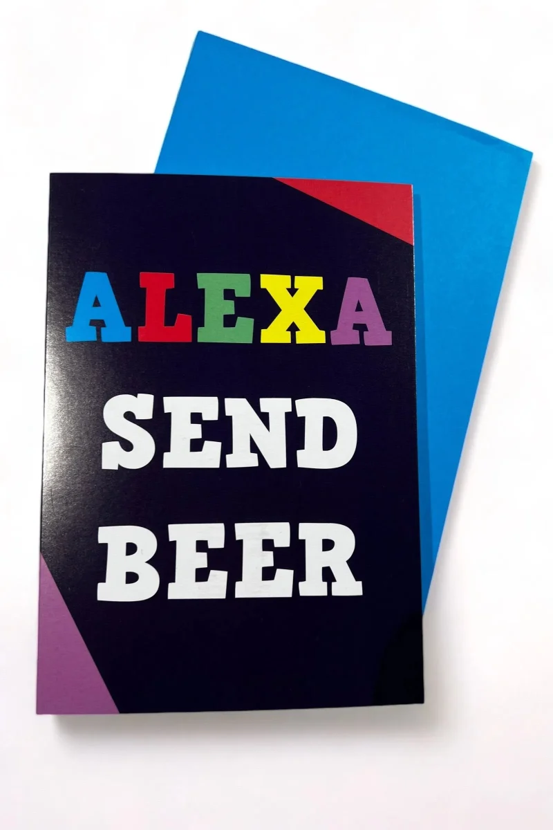 alexa beer delivery card send enjoy