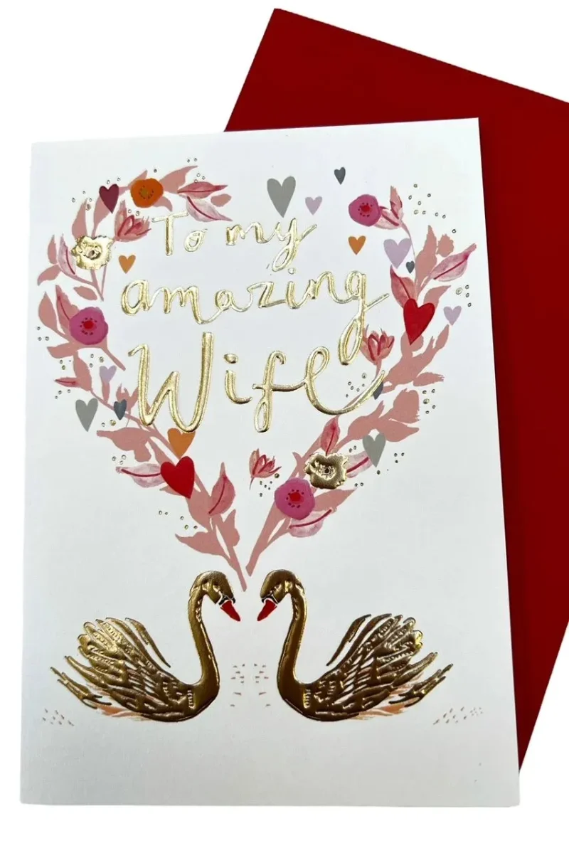 amazing wife card perfect for your loved one