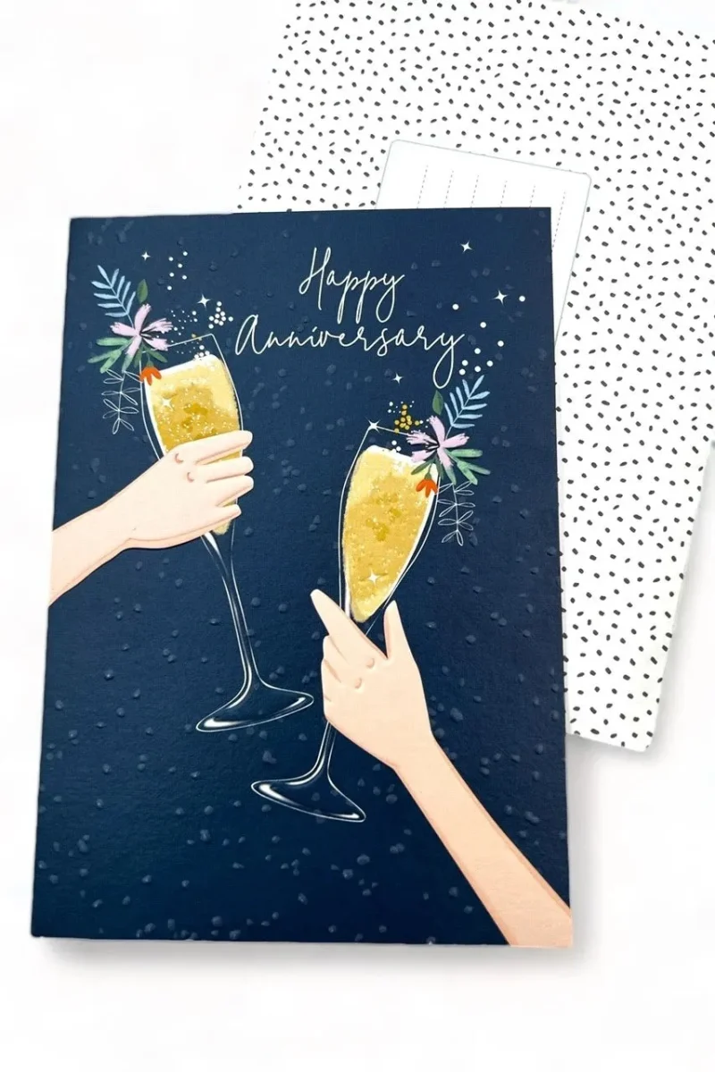 anniversary cheers card happy celebration