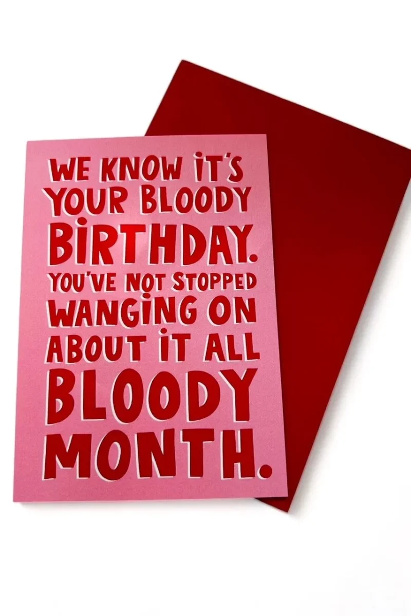 birthday greetings card celebrate in style