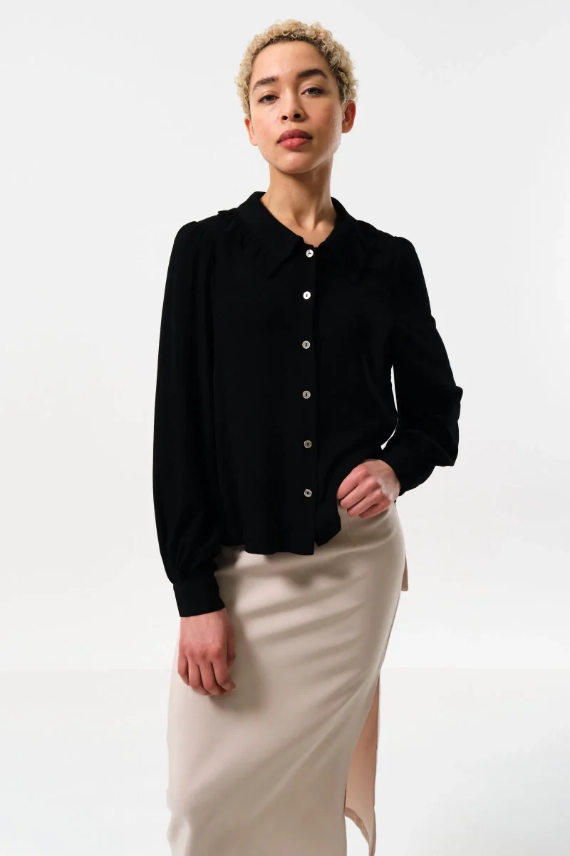 black long sleeve padma shirt