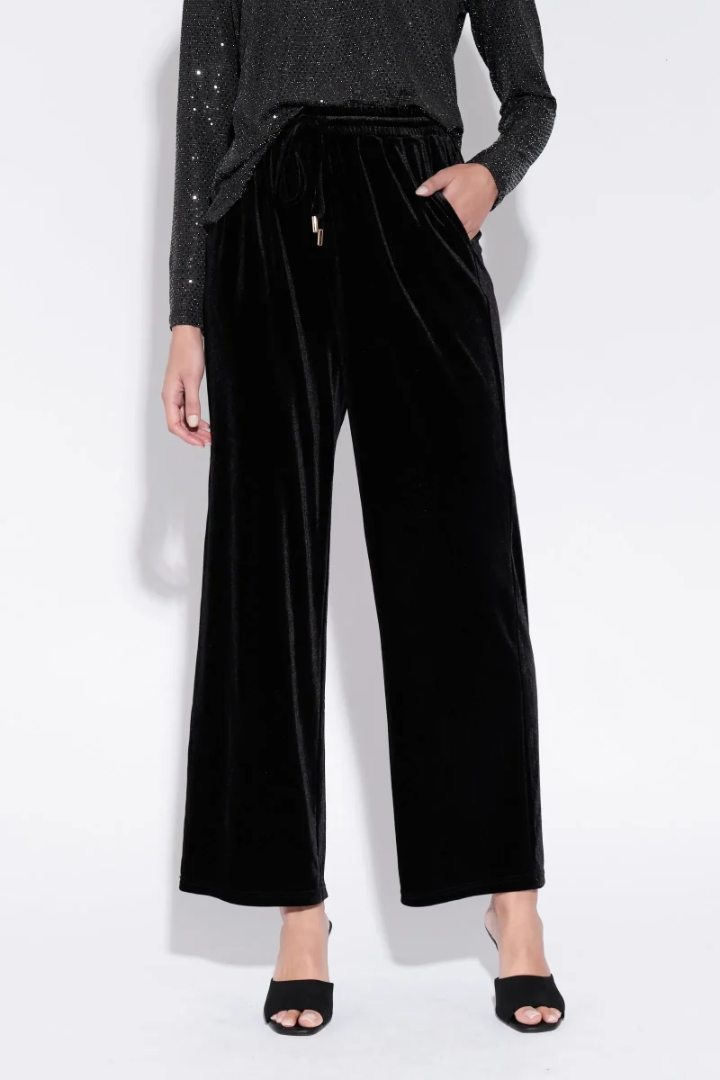 black velvet nuccia trousers