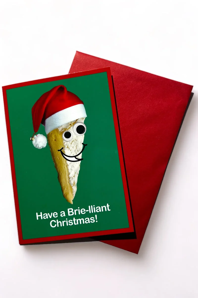 brie lliant christmas card