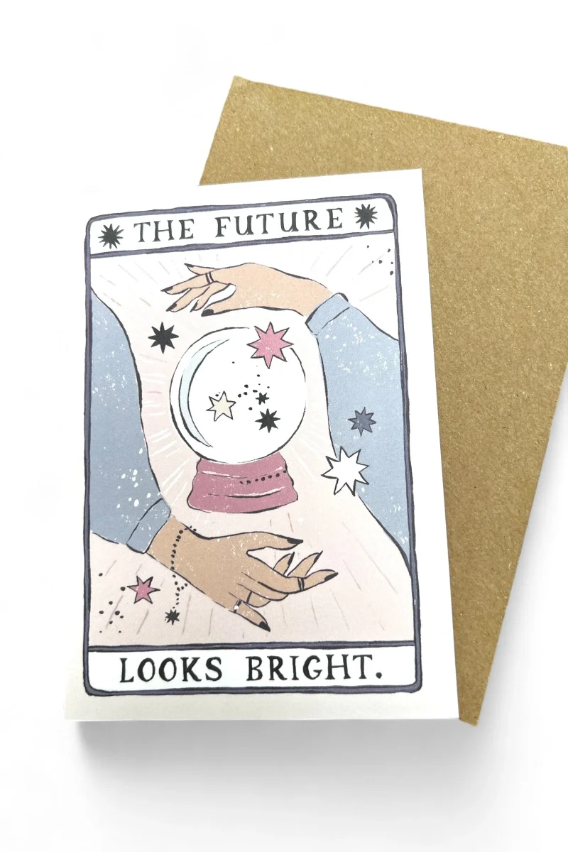 bright future greeting card