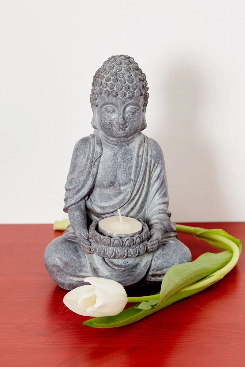 buddha tealight holder soothing home decor scaled