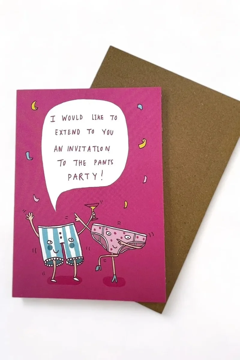 chic party invitation cards