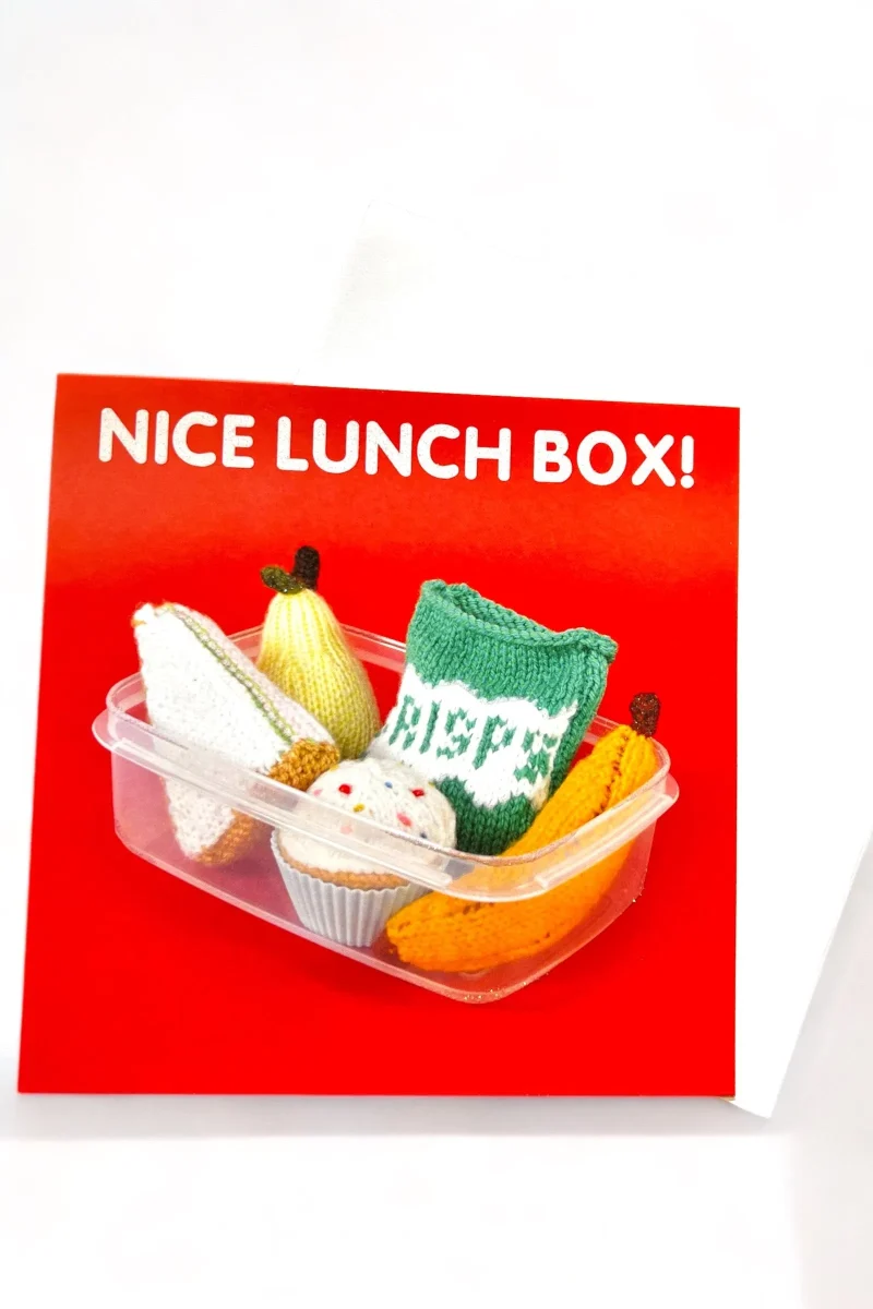 compact lunch box holder with card slot