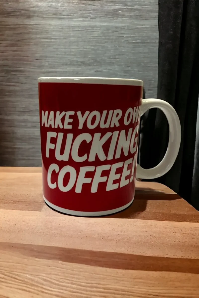 craft your own f king coffee mug