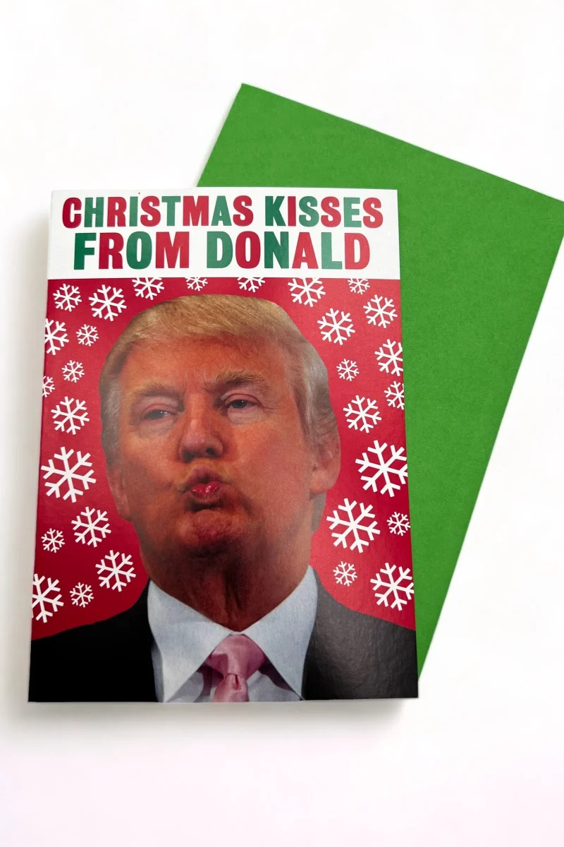 donald s christmas card season s kisses