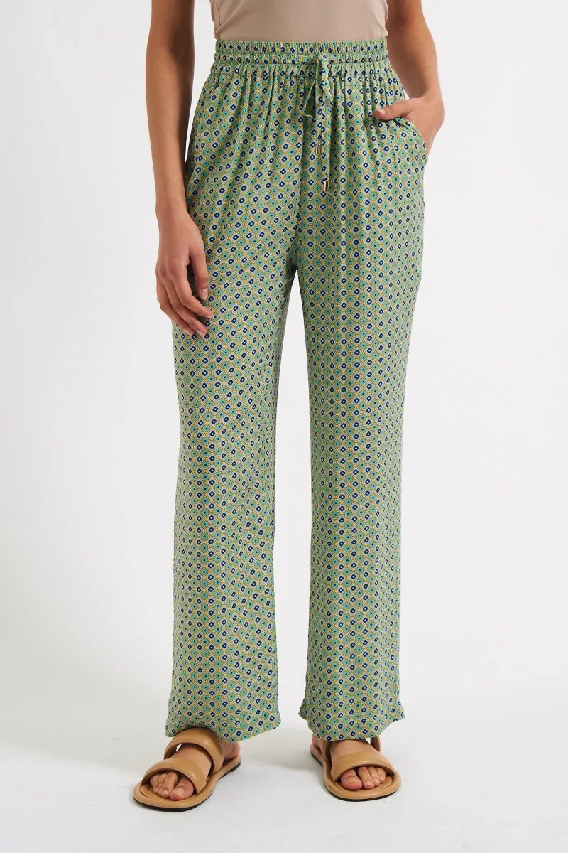 emmanuella tangiers printed lounge pants