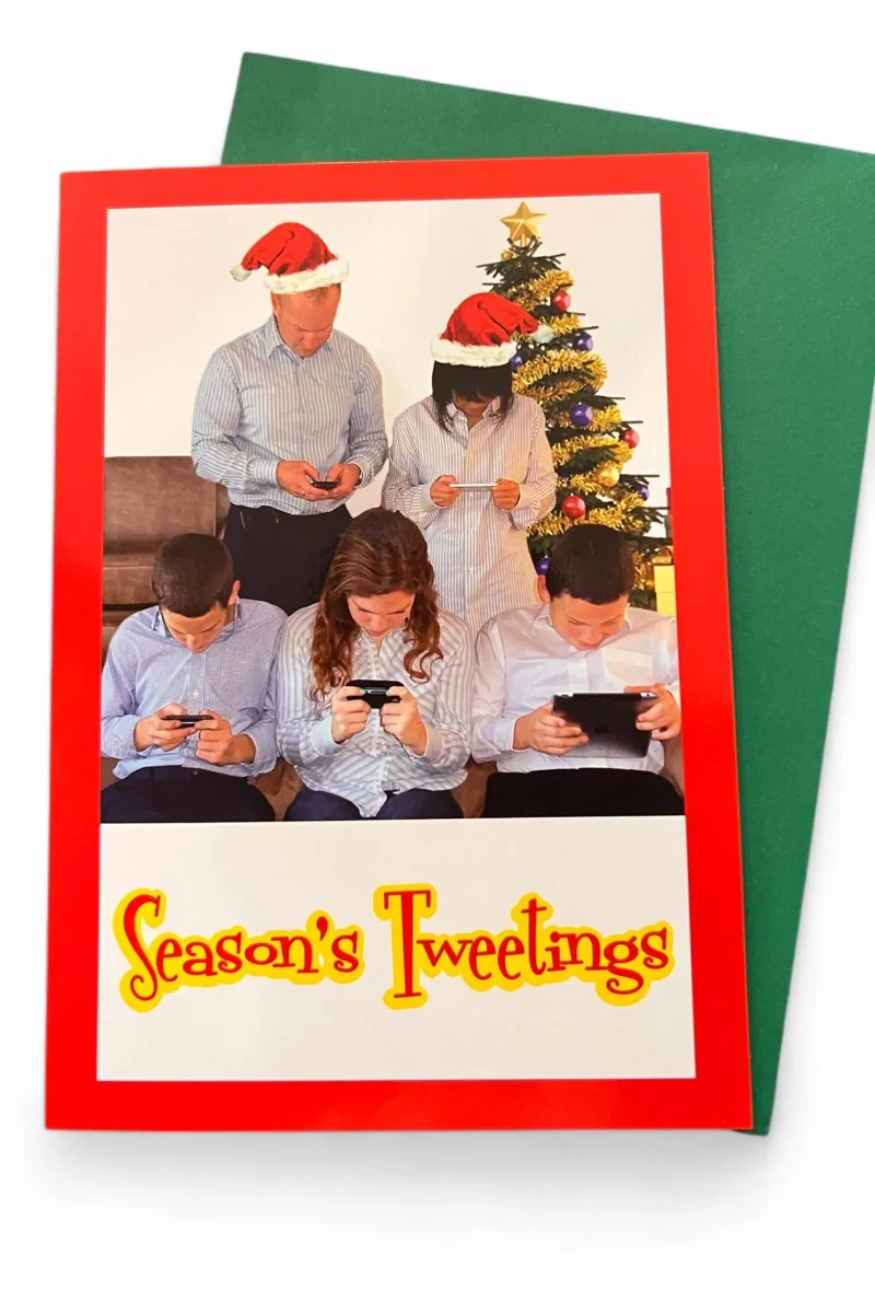 festive seasons tweetings christmas cards