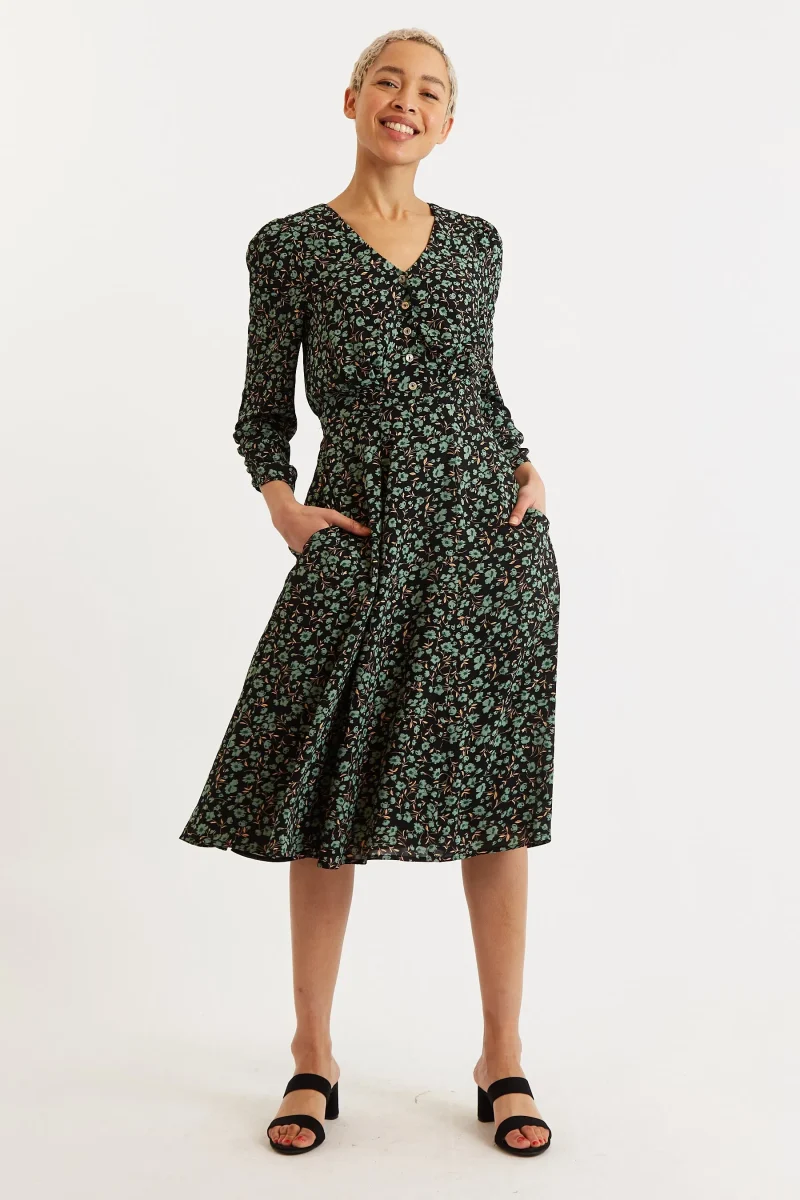 fleur vert long sleeve midi dress scaled