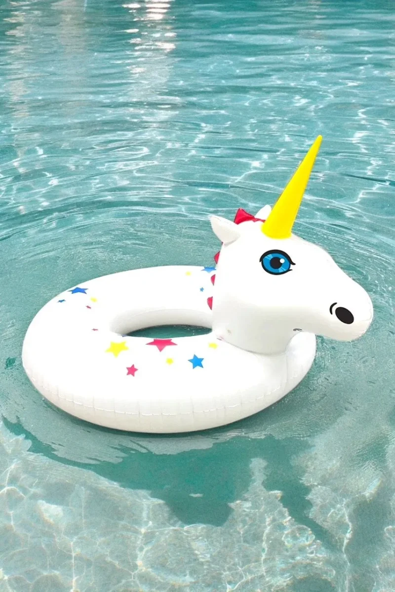 giant magic unicorn inflatable pool float