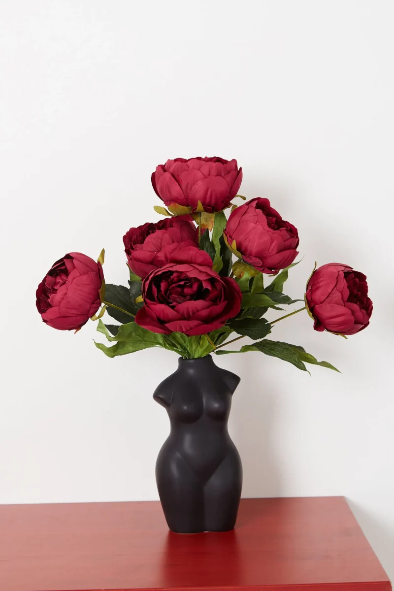 glow peony bouquet deep pink elegance scaled