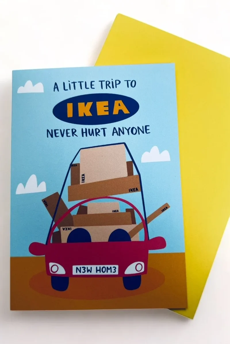 ikea trip greeting card