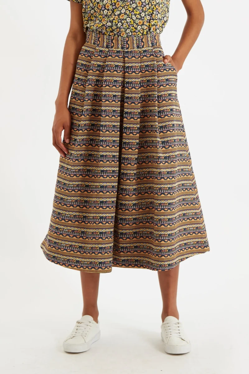 jacquard midi skirt in pasadena mexico style scaled