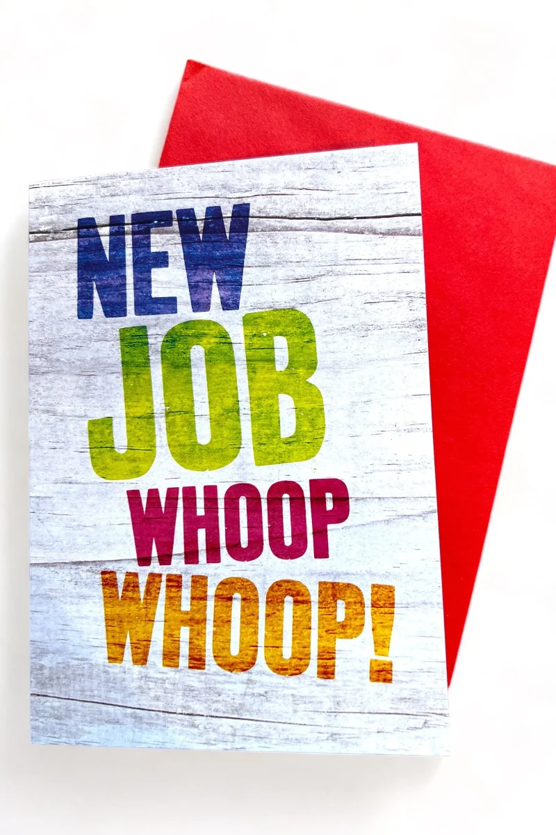 job promotion celebration card