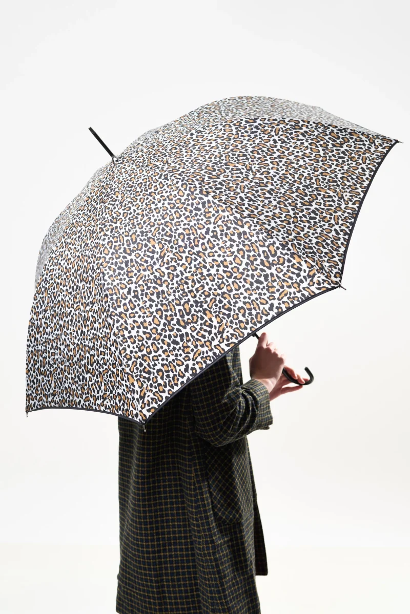 leopard print compact umbrella scaled