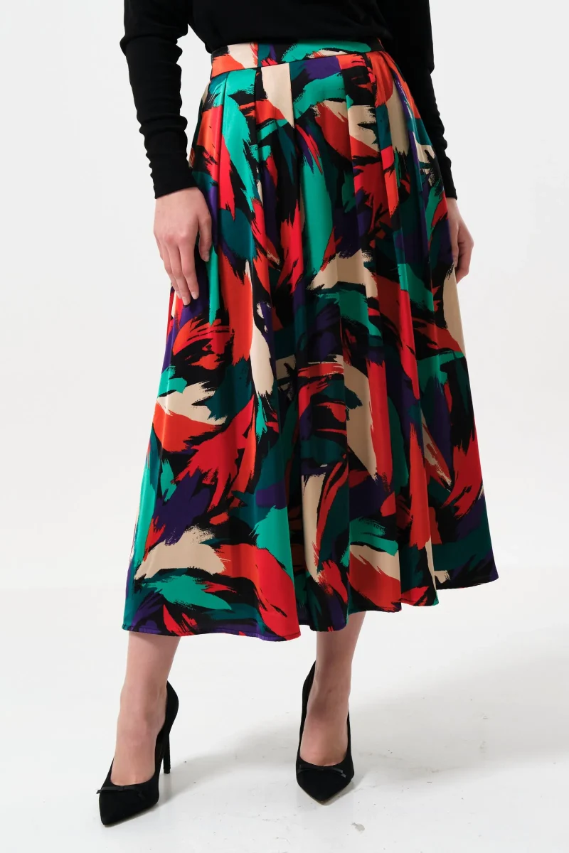 lizea hofmann midi print skirt