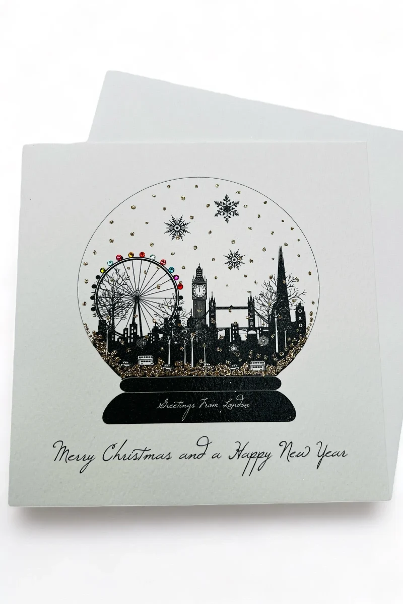 london christmas greeting card