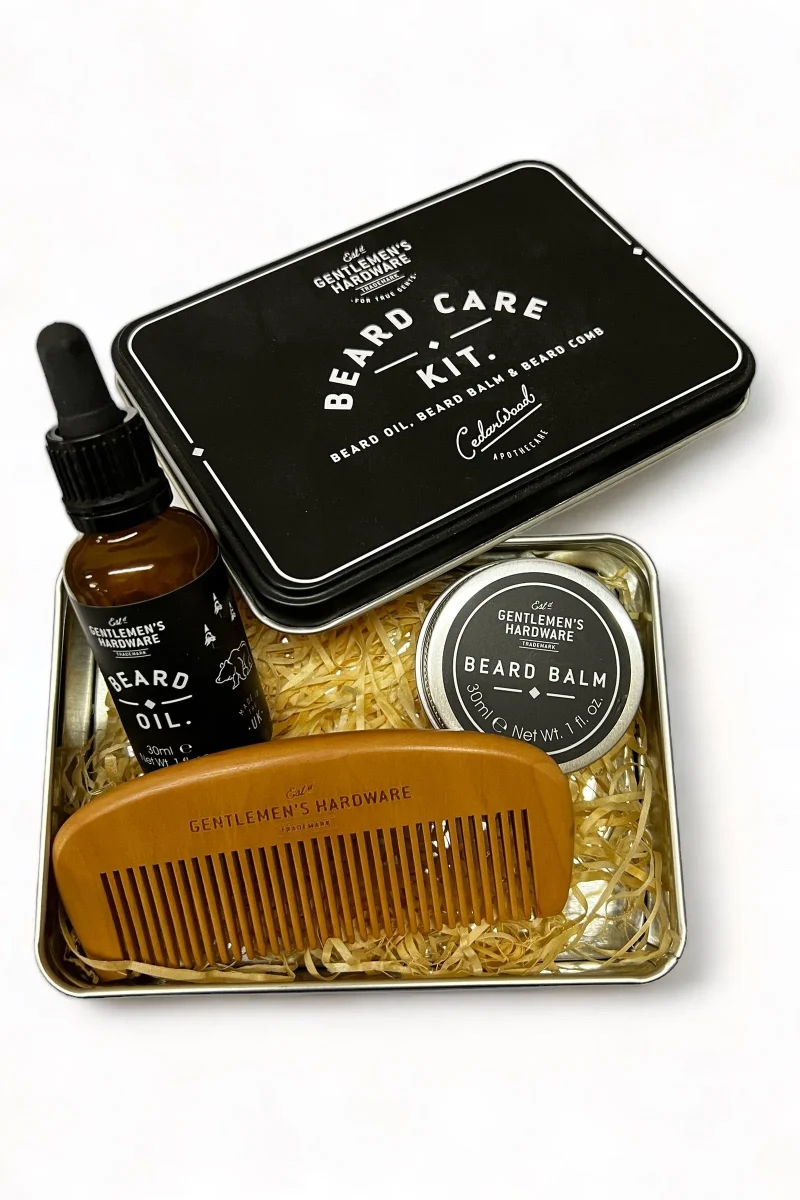 luxury beard grooming kit