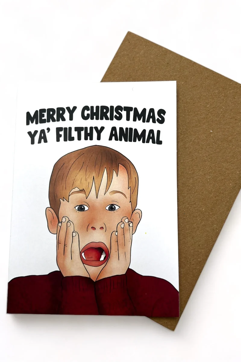 merry christmas filthy animal classic holiday gift