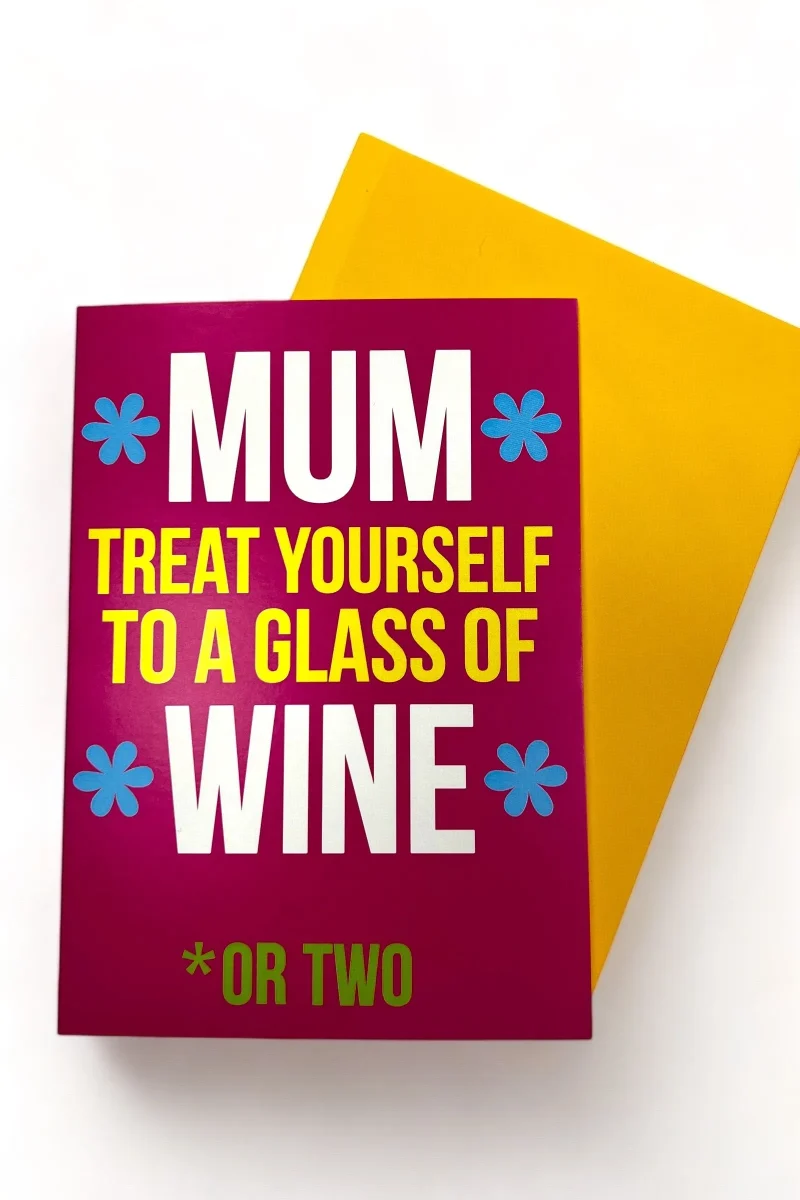 mum s special treat yourself greeting card