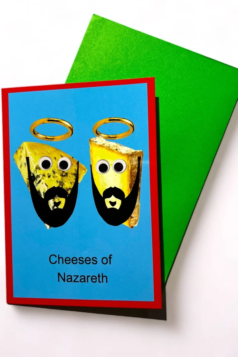 nazareth cheeses holiday greeting card