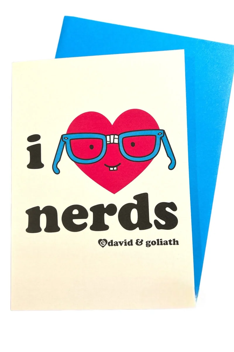 nerds love card perfect gift for enthusiasts