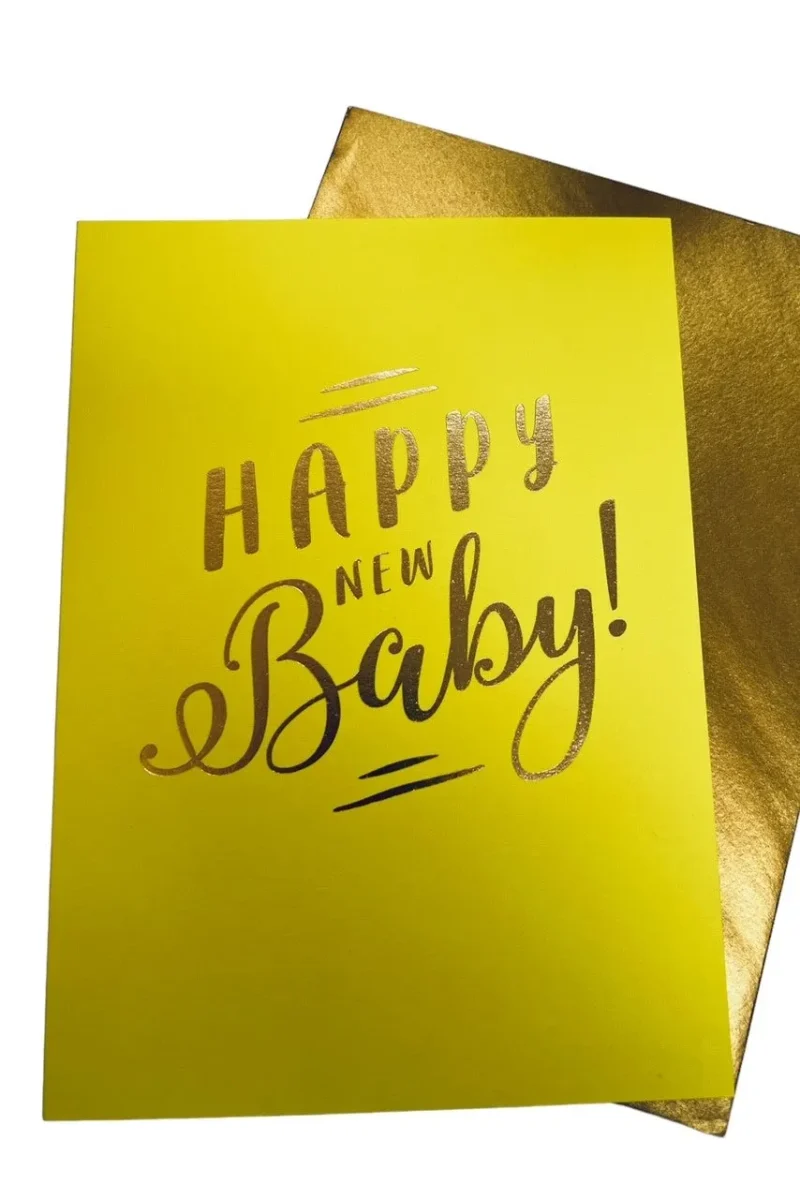 new baby congratulations card