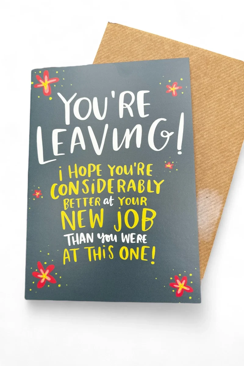 new job congratulations card farewell good luck