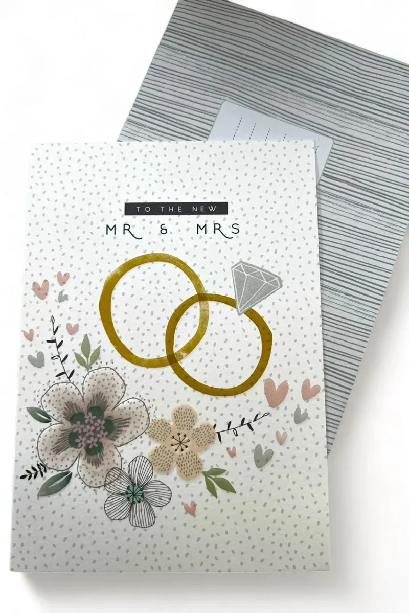 new mr mrs card perfect wedding keepsake