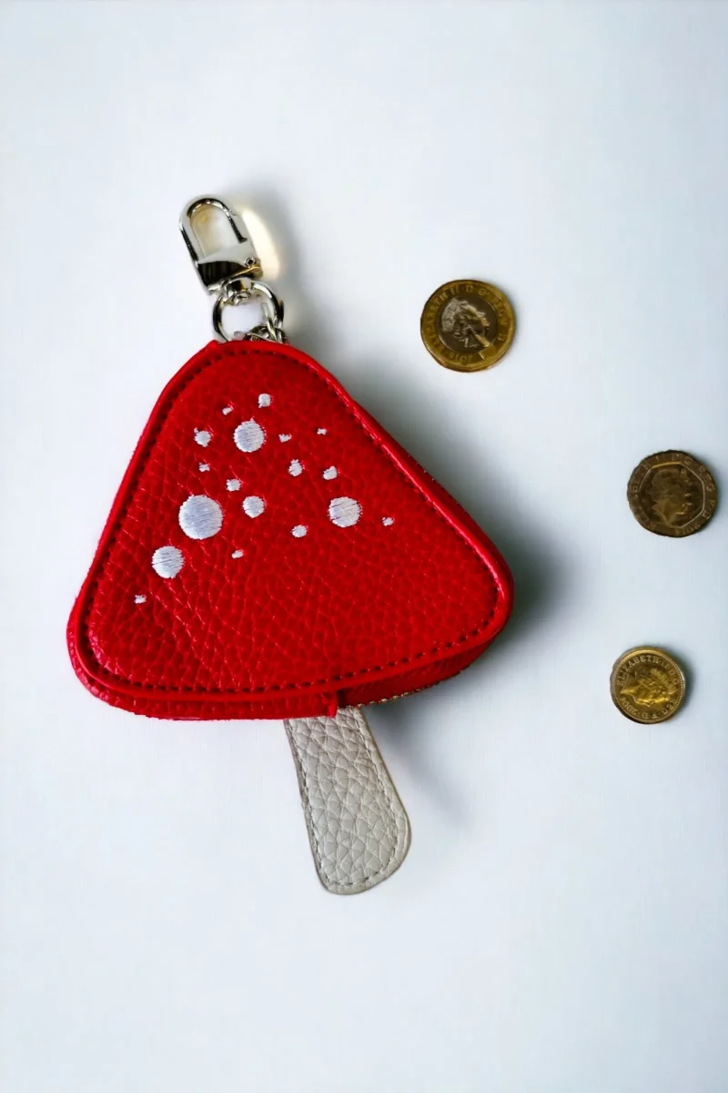 ophelia mushroom clutch bag