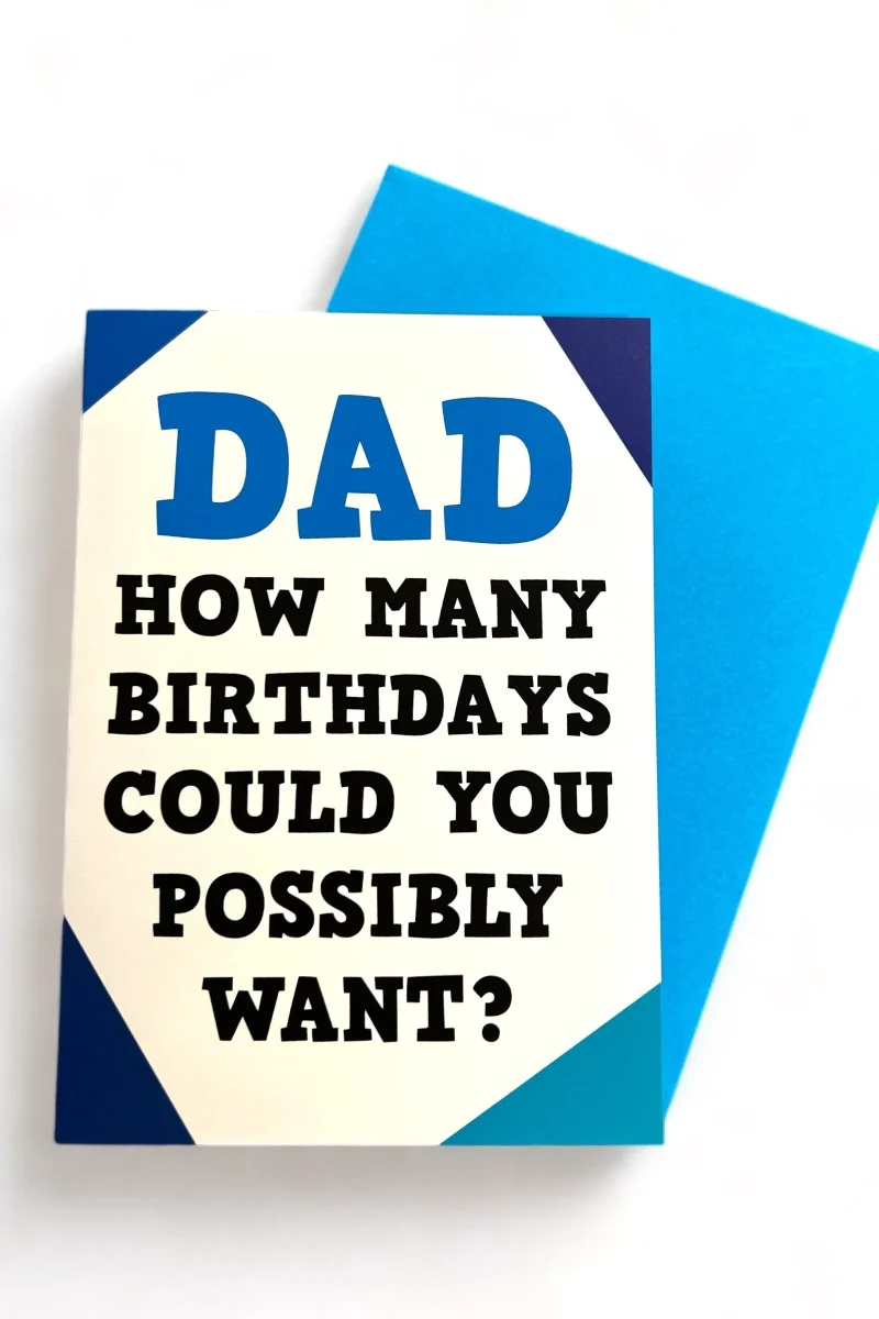 personalized birthday card for dad