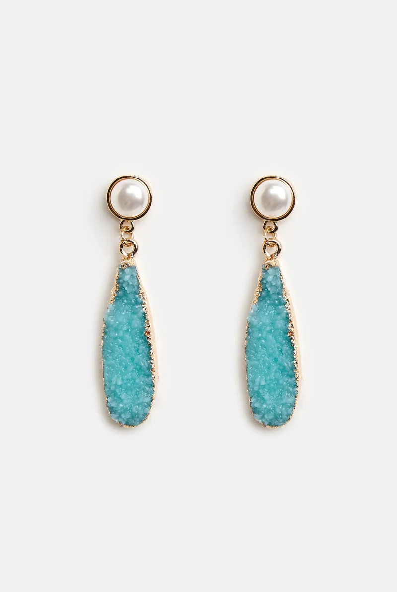 scotsdale gemstone drop earrings