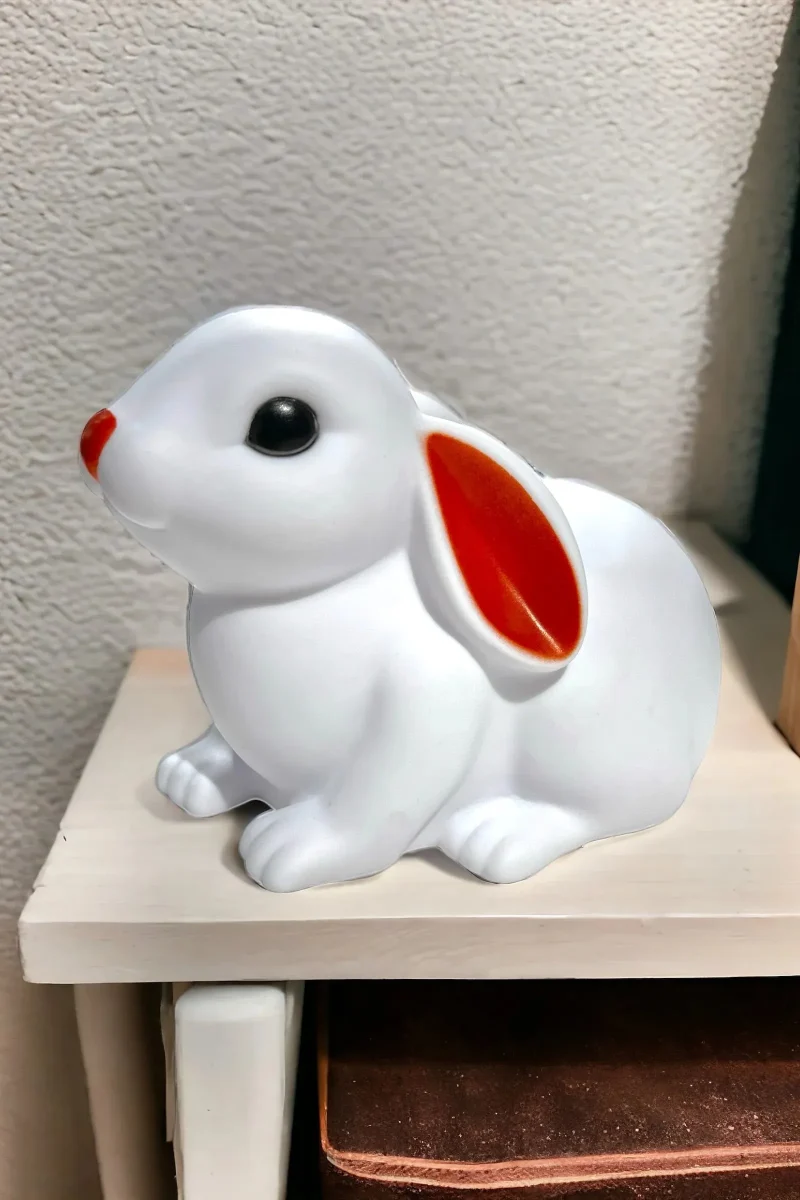 soft white bunny night light