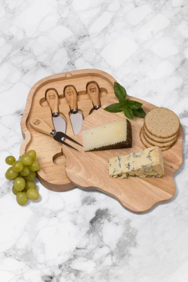 storm trooper cheese board set with knives