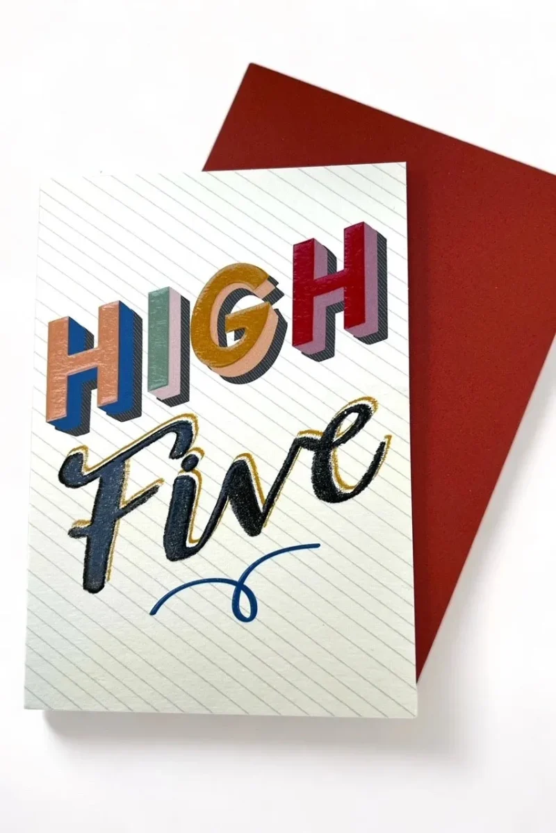 top high five greeting cards