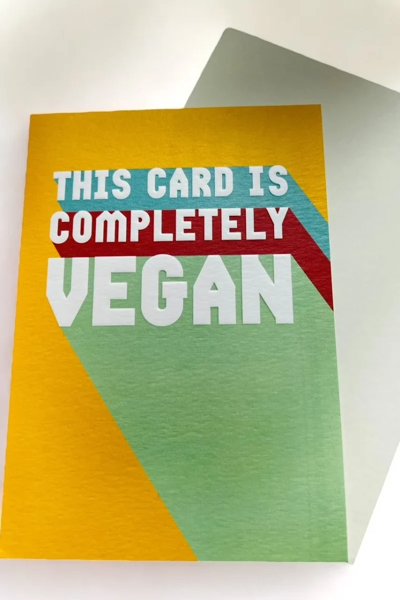 vegan friendly greeting cards