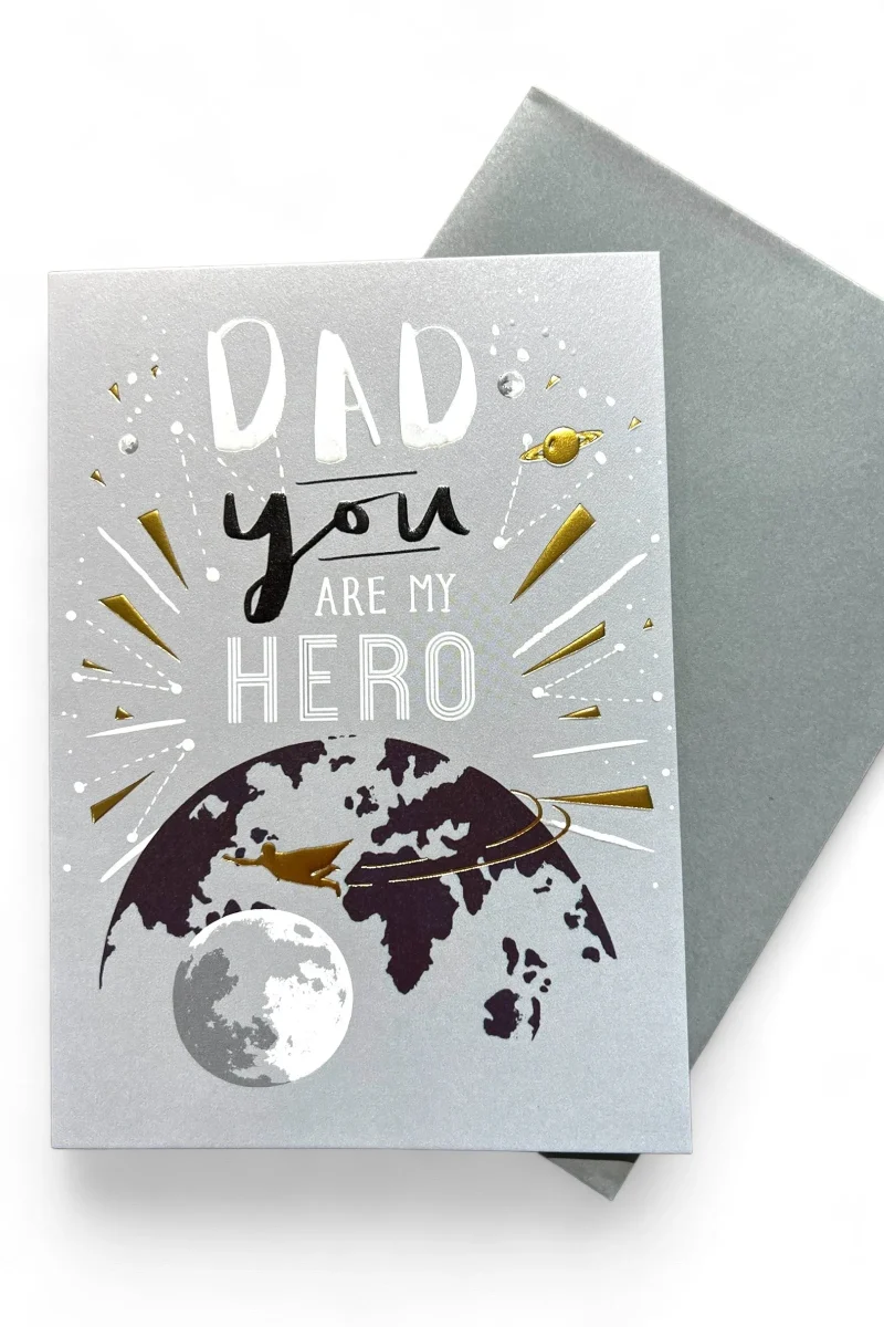 you re my hero dad card